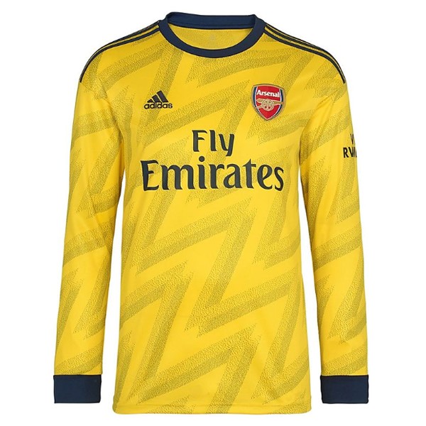 Maillot Football Arsenal Exterieur ML 2019-20 Jaune